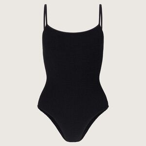 Hunza G Pamela Swimsuit in Black, OS